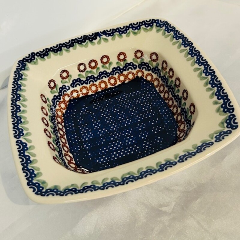 PolishPottery Square Bowl