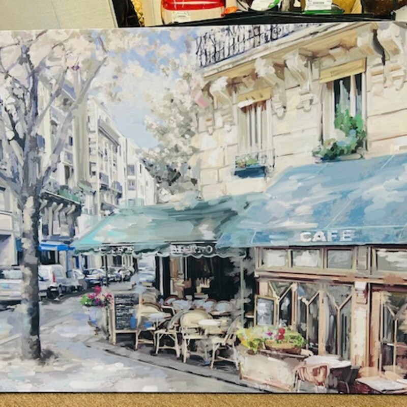 Cafe Bistro Paris Canvas