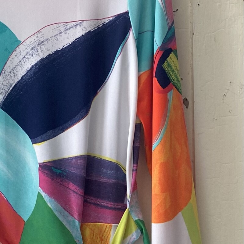 NWT Org/Y/Grn Tie Top<br />
Org/Y/G<br />
Size: L R $98.5