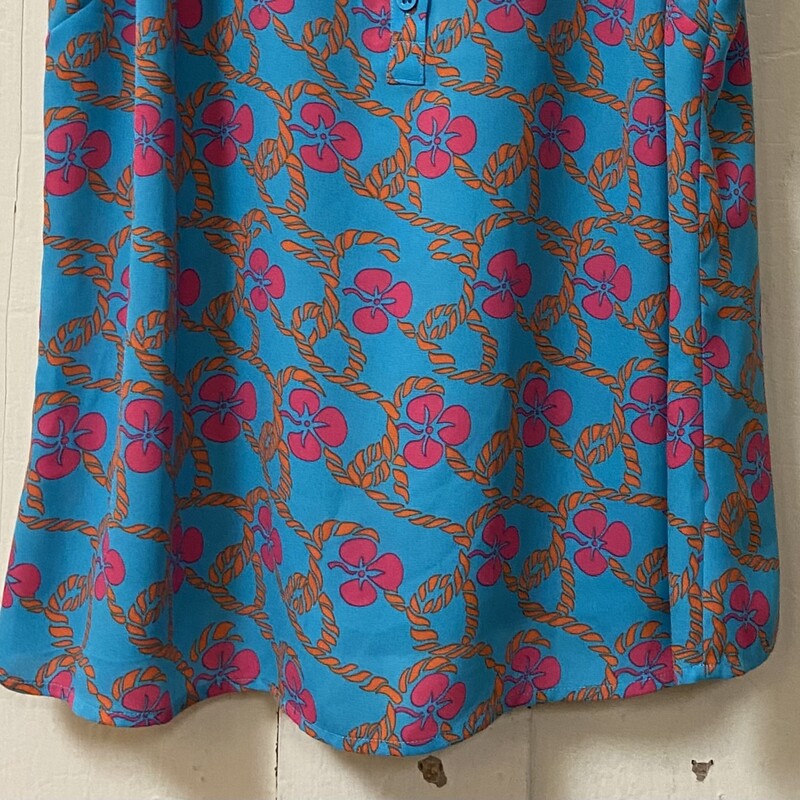 Blu/O/P Btt Slvlss Blouse
Aqua/O/P
Size: M R $83