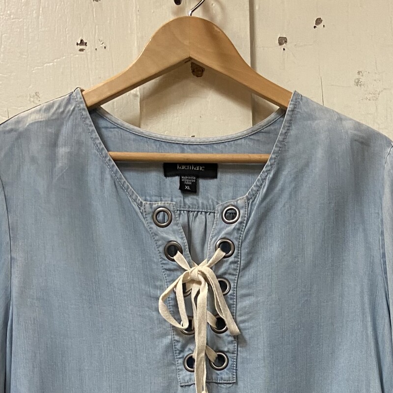 Chambry Tie Bell Slve Top