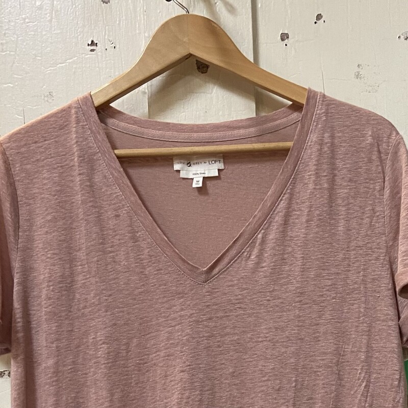 Blush Linen Tee