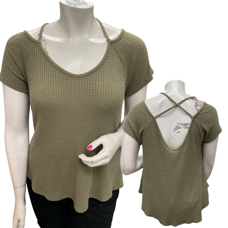Love Marks, Olivegre, Size: L