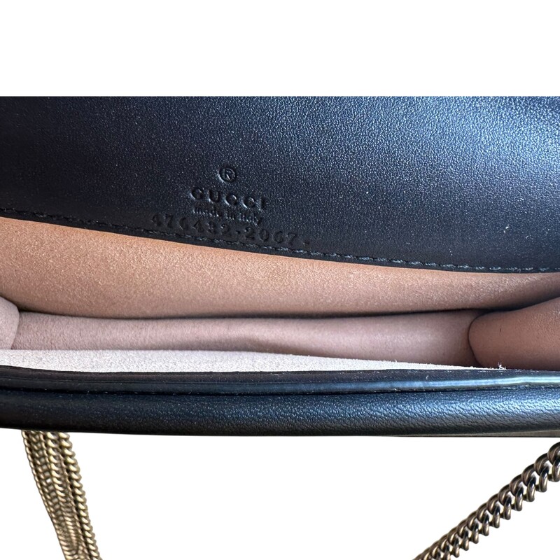 Gucci Suede Super Mini Dionysus Velvet Chain Bag<br />
<br />
Style Code: 476432.2067<br />
<br />
Dimensions: 4 H x 6 L inches<br />
<br />
In very good condition.  Some very minor scratches on the hardware.<br />
<br />
Does not come wit h original dustr bag or box.