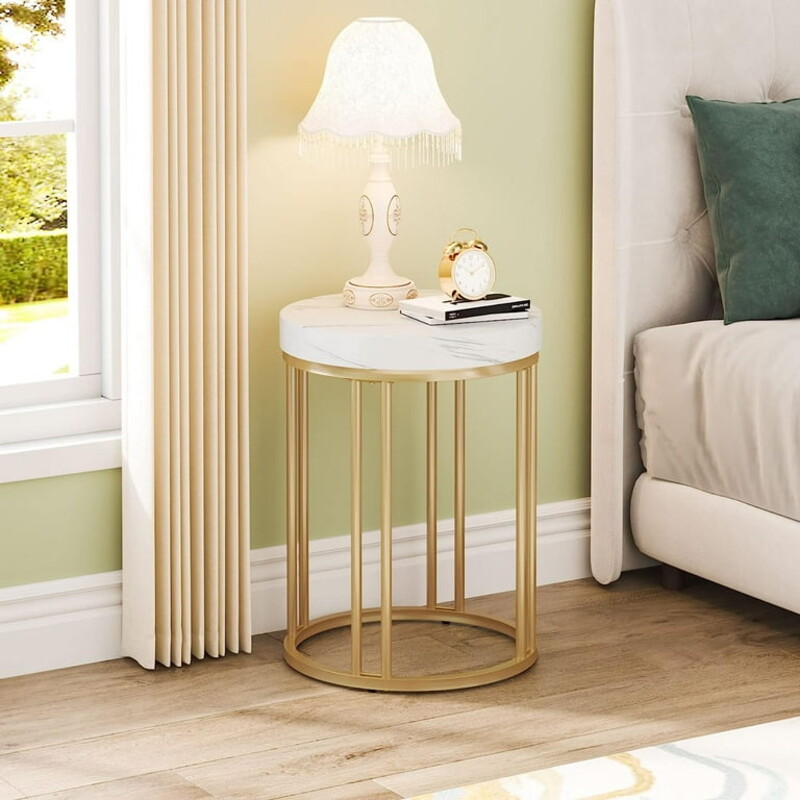 Faux Marble Modern Rnd