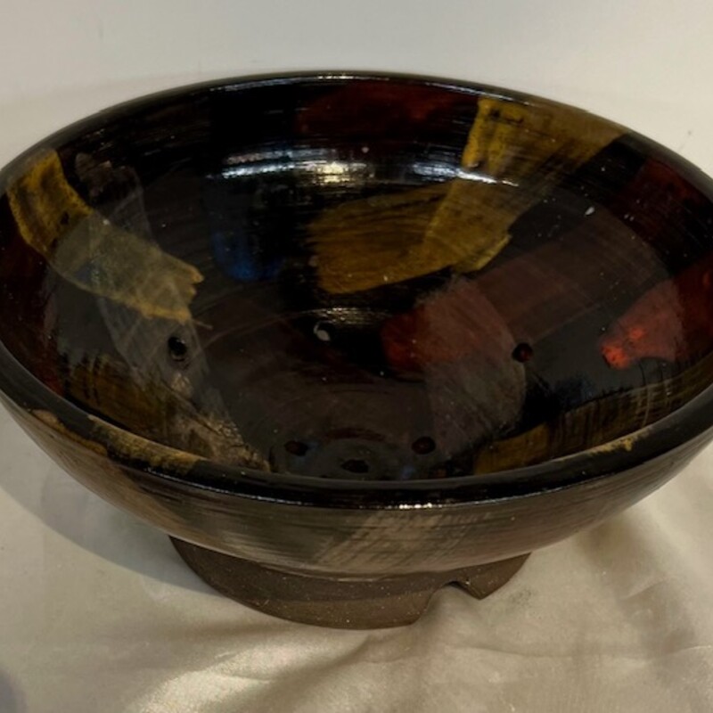 Abstract Pottery Colander