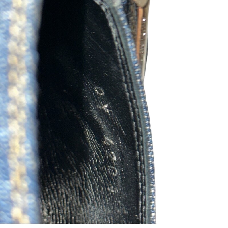 Givenchy Voyou Buckle Denim Sling Back<br />
<br />
Size 42<br />
<br />
Code: DY4204<br />
<br />
In very good condition. Light wear to the heels.<br />
<br />
Does not come with the original dust bag or box.
