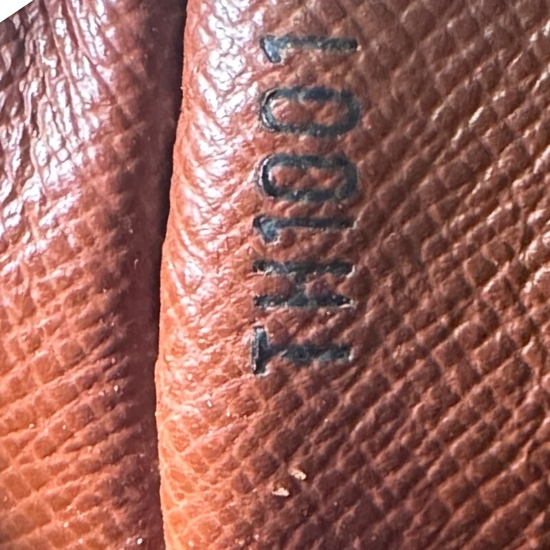 Louis Vuitton Amazone Monogram  PM Bag<br />
<br />
Date Code:TH1001<br />
<br />
Dimensions: 7L x 9 H inches<br />
<br />
In very good condition. Some natural patina of the leather and some minor wear inside the interior.<br />
<br />
Does not come with original dust bag or box.