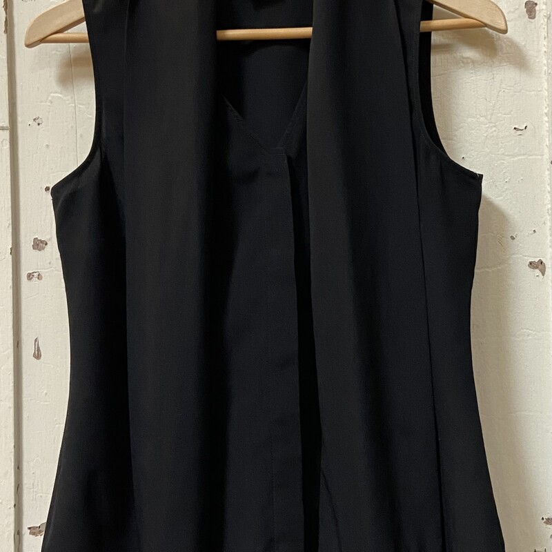 Blk Frnge Slvlss Blouse<br />
Black<br />
Size: S R$98