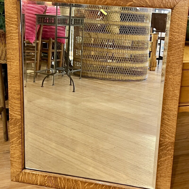 Mirror Beveled Tigerwood