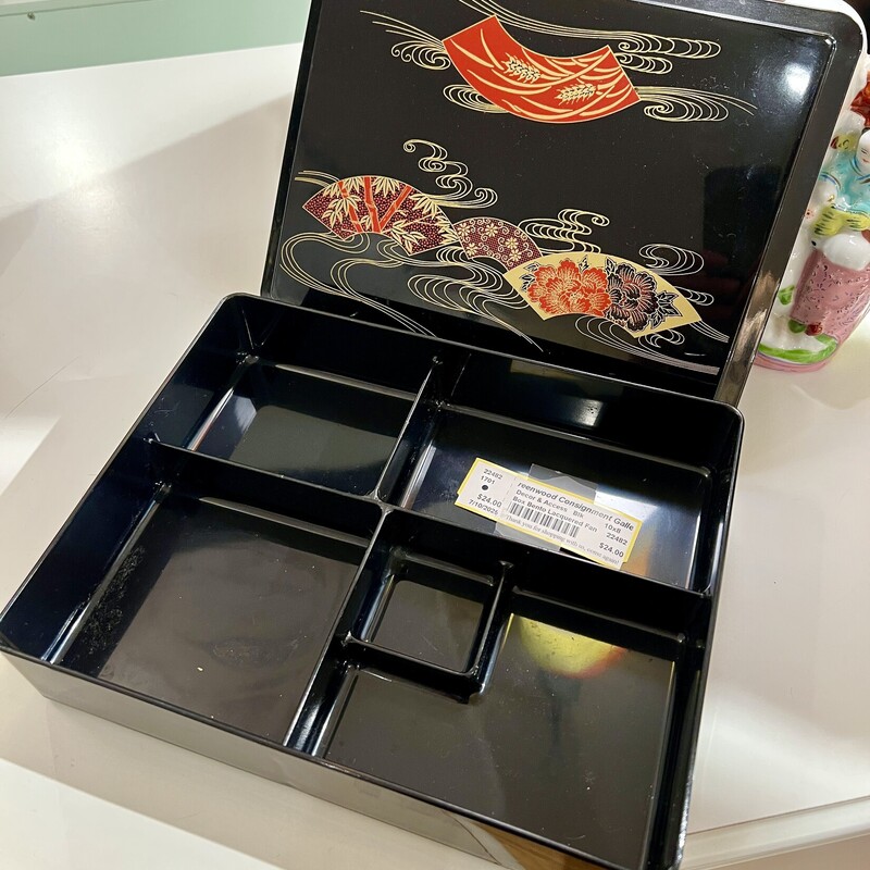 Box Bento Lacquered Fans