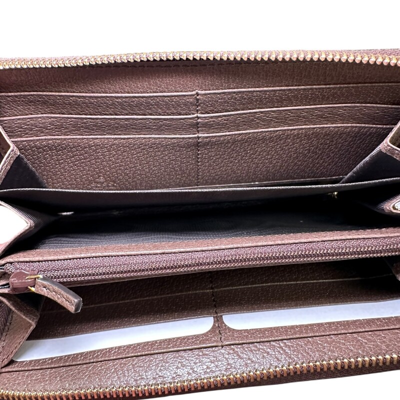 Gucci Ophidia Zip Around Supeme Wallet<br />
<br />
Code: 523154 525040<br />
<br />
Dimensions:<br />
7.7W x 4.3H x 1.2D<br />
<br />
In excellent condition.<br />
<br />
Does not come with the original dust bag or box.