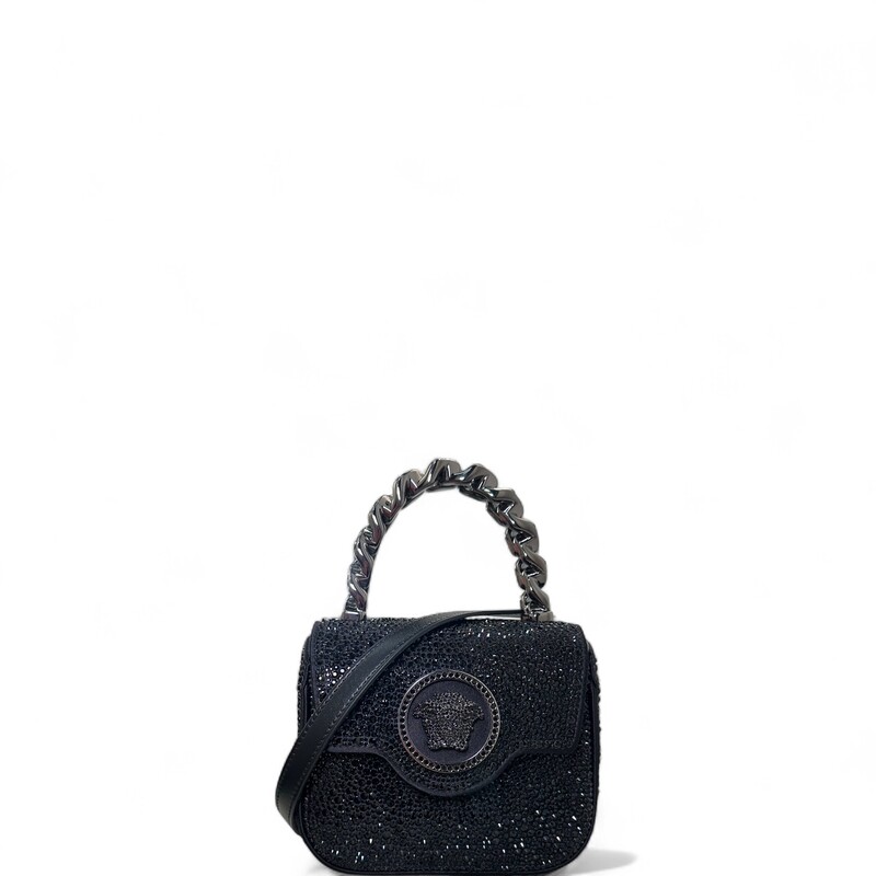 Versace Crystal Top Handl