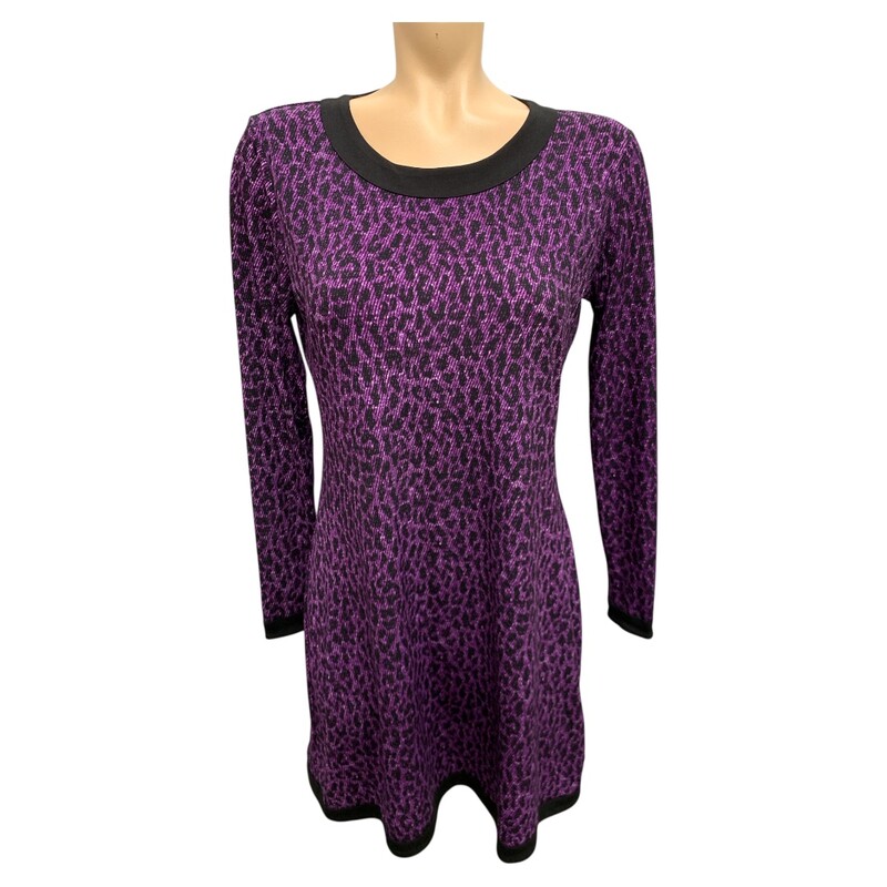 Micheal Kors Dress, Prple/Bl, Size: M