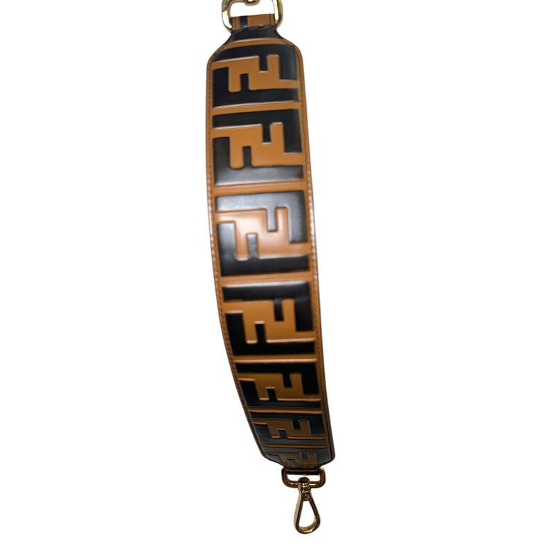 Fendi Mini You Zucca Strap<br />
<br />
Dimensions: 11inches total length.<br />
<br />
In very good condition. Some minor marks on hardware.<br />
<br />
Does not come with original dust bag or box,