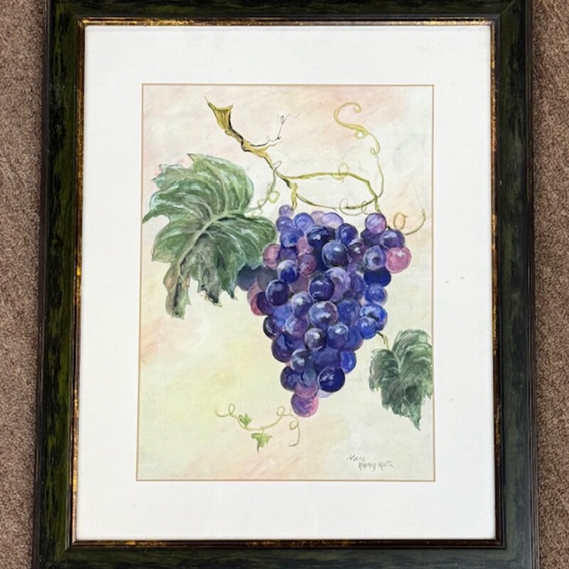 Norma Martin Grape Art