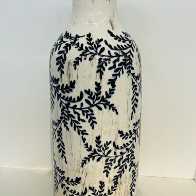 Distressed Leaf Ceramic