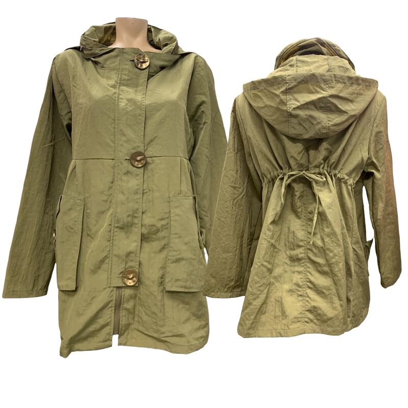 Dorman Jacket, Olivegre, Size: L