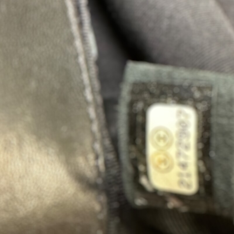 Chanel Velvet Boy Bag Black Medium<br />
<br />
Code: 21****07<br />
<br />
Dimensions:10 L x 5 H inches<br />
<br />
In very good condition. A few scuffs and scratches throughout the bag.<br />
<br />
Does not come with the original dust bag or box.