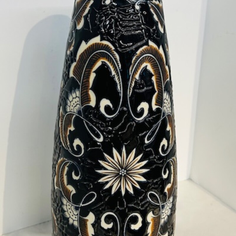Floral Scroll Moriage
