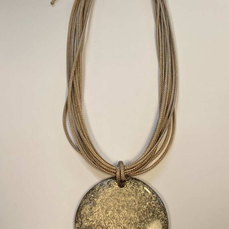 Taupe Cord Gld Rev Circle