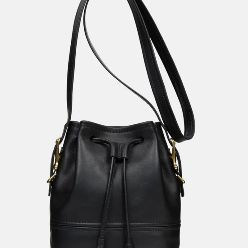 Fount Coventry Handbag
Navy Leather
Size: 12x4x10H
he Coventry Bucket Bag is a go-to, midsize, everyday bag that easily complements your personal style with its timeless charm. This carryall was designed with functionality in mind, as it features a spacious interior, drawstring closure, interior pocket, and adjustable crossbody strap.
Retail $370