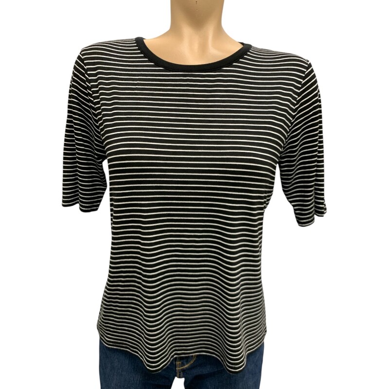 Kim & Cami, Blk/Whi, Size: M