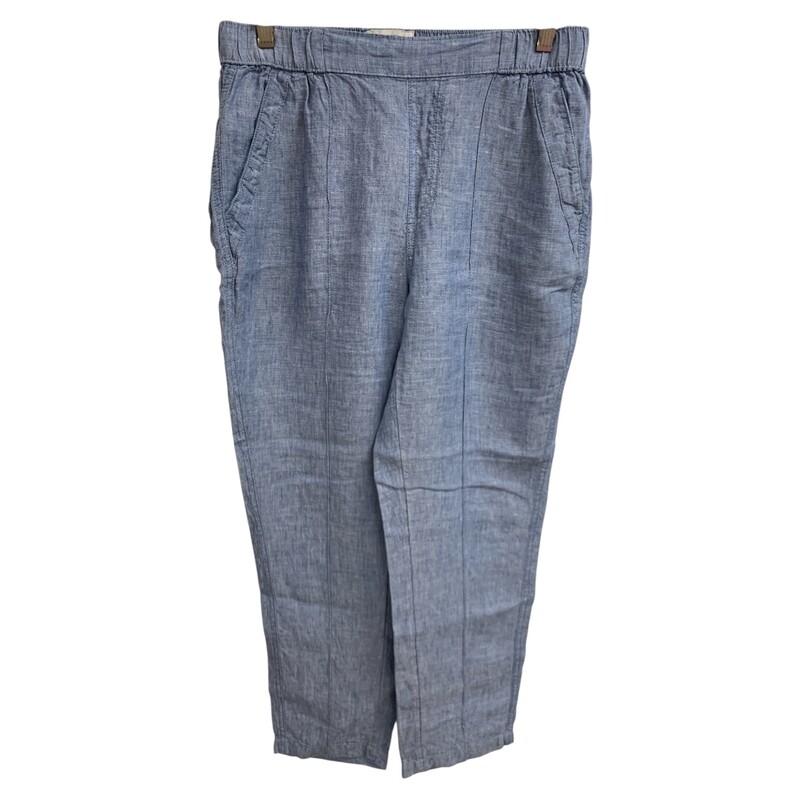 Nicole Miller Linen, Blue, Size: M