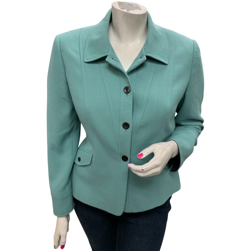 Tahari S16, Teal, Size: Xl