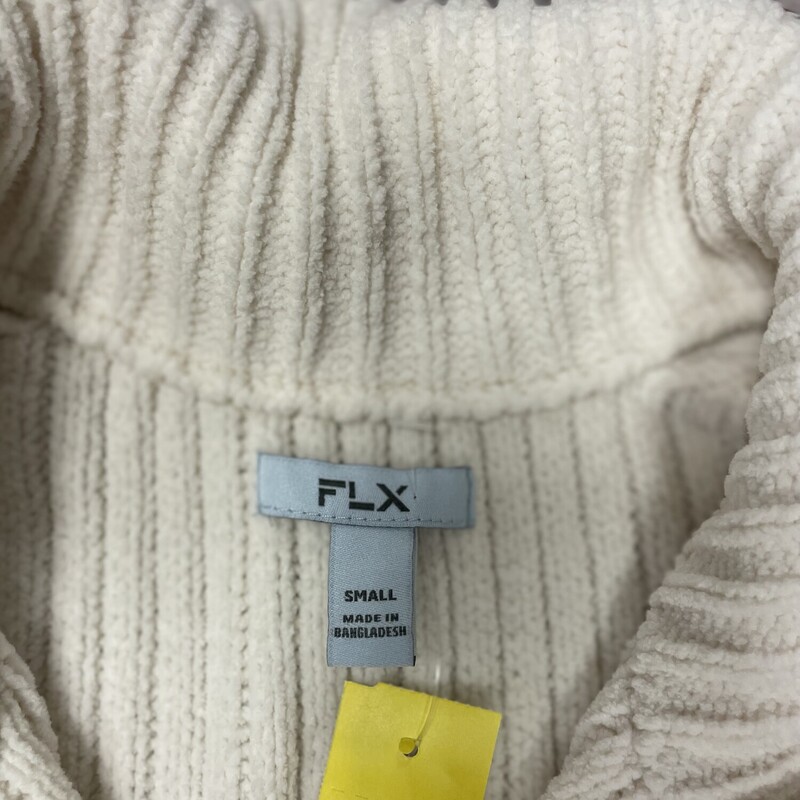 Sweater, Cream, Size: Small