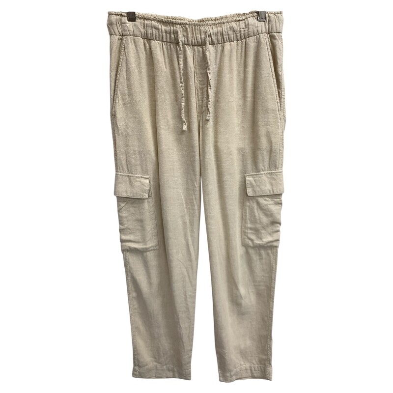 Gap Linen, Oat, Size: S