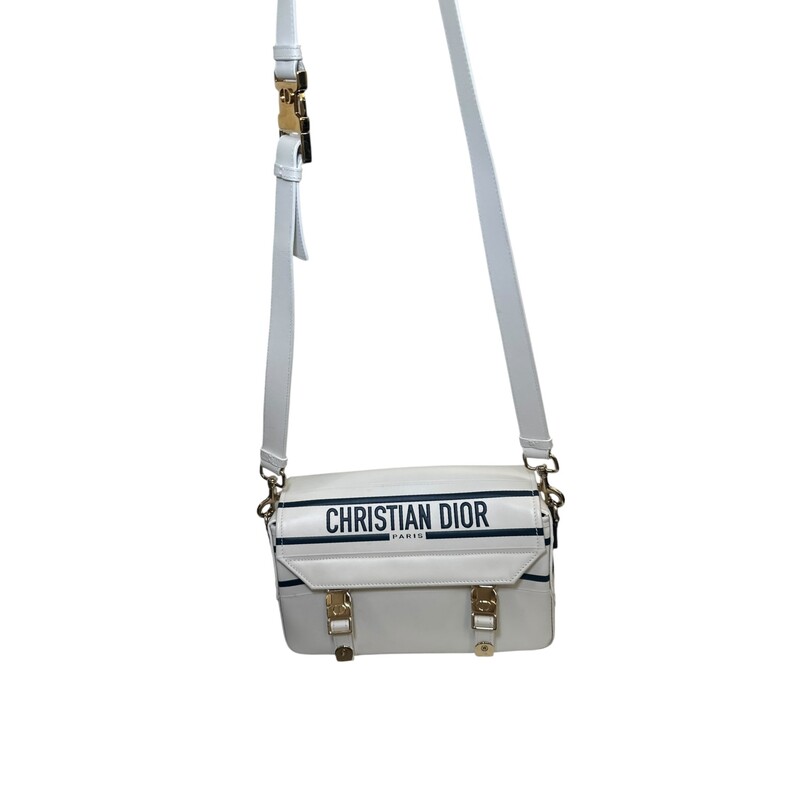 Dior Diorcamp Smooth Calfskin Messengar Bag<br />
<br />
Serial Code:15-MA-0232<br />
<br />
Dimensions:<br />
Base length: 9.25 in<br />
Height: 5.50 in<br />
Width: 3.25 in<br />
Drop: 19.25 in<br />
<br />
In very good condition. Light scratching on the hardware.<br />
<br />
Does not come with original dust bag or box