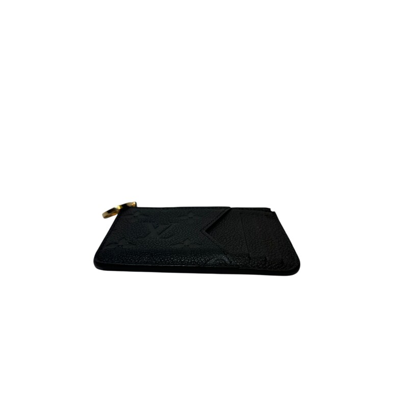 Louis Vuitton Romy Card Holder Empreinte Black<br />
<br />
Date Code: Chipped<br />
<br />
Dimensions:<br />
4.7 x 3.1 x 0.3 inches<br />
(Length x Height x Width)<br />
<br />
In excellent condition. Light scratch to the hardware.<br />
<br />
Comes with the original dust bag. No box.