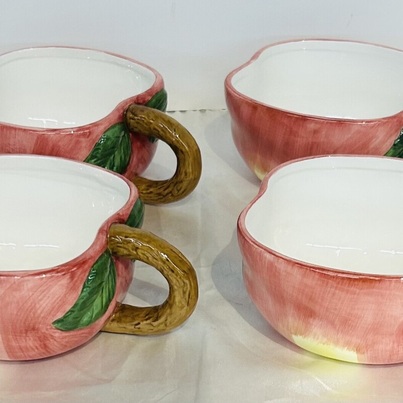 S4 Pacific Rim Apple Mugs
Red Green Brown
Size: 7x3H