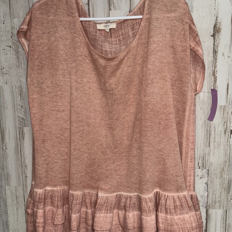 M Mauve Ruffle Top