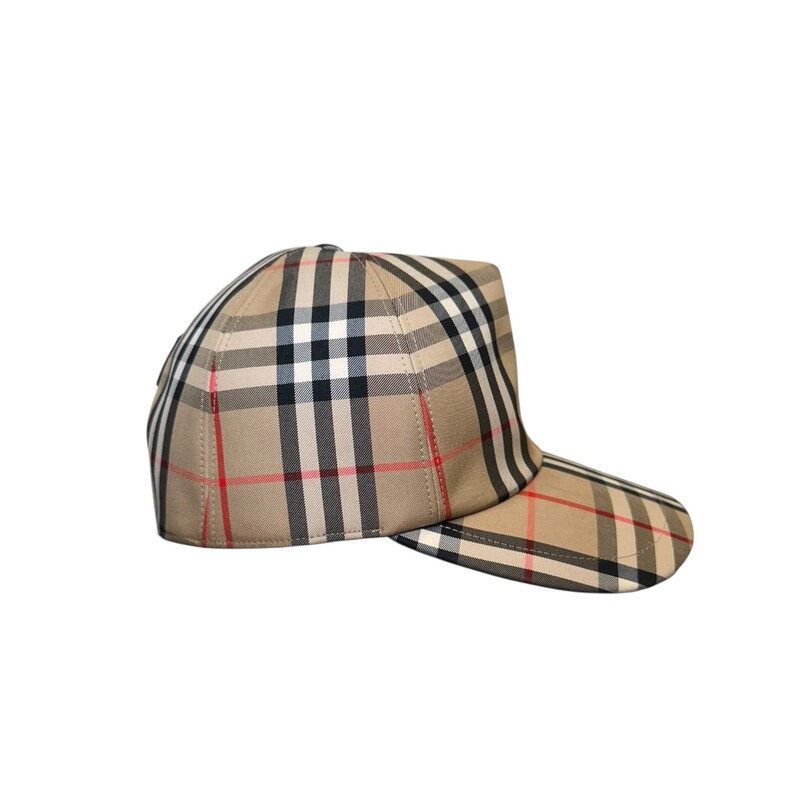 Burberry Vintage Check Monogram Hat<br />
<br />
Size Medium<br />
<br />
In very good condition. Minor marks on the canvas.<br />
<br />
Does not come with original dust bag or box.