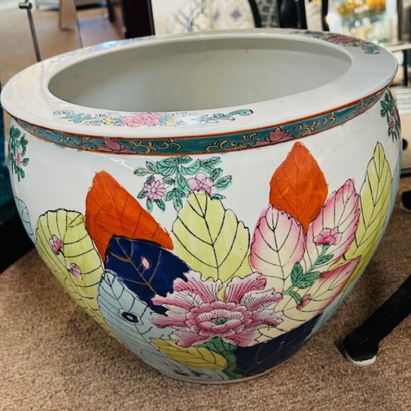 Chinese Tobacco Leaf Planter
White Pink Green Blue
Size: 14x12.5H