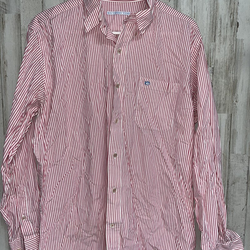 Adult L Pink Stripe Butto