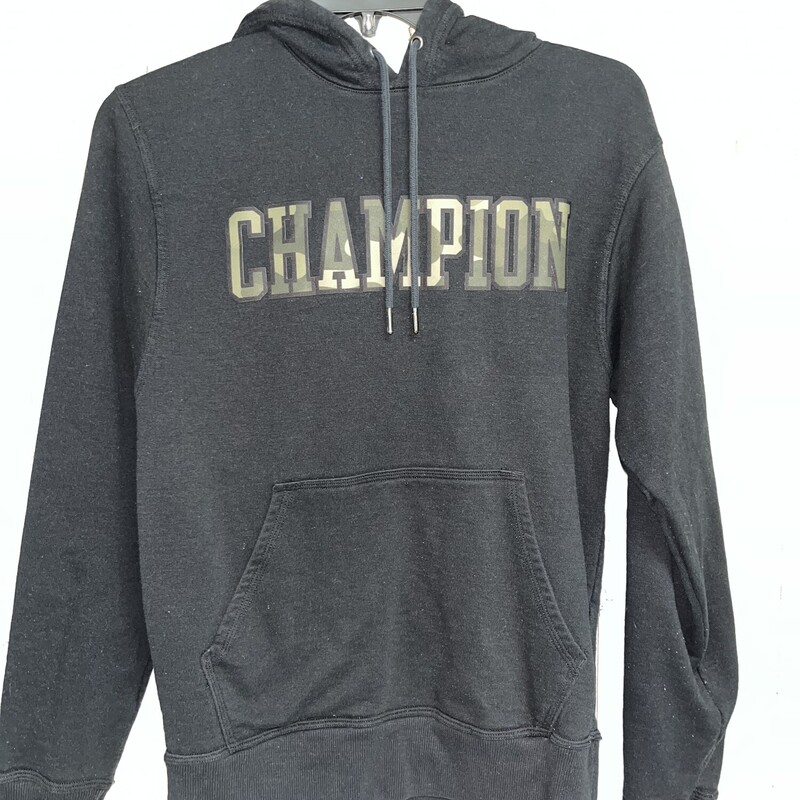 Adult L Black/camo Hoodie