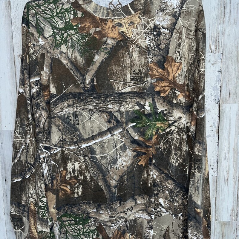 Adult S Camo Long Sleeve