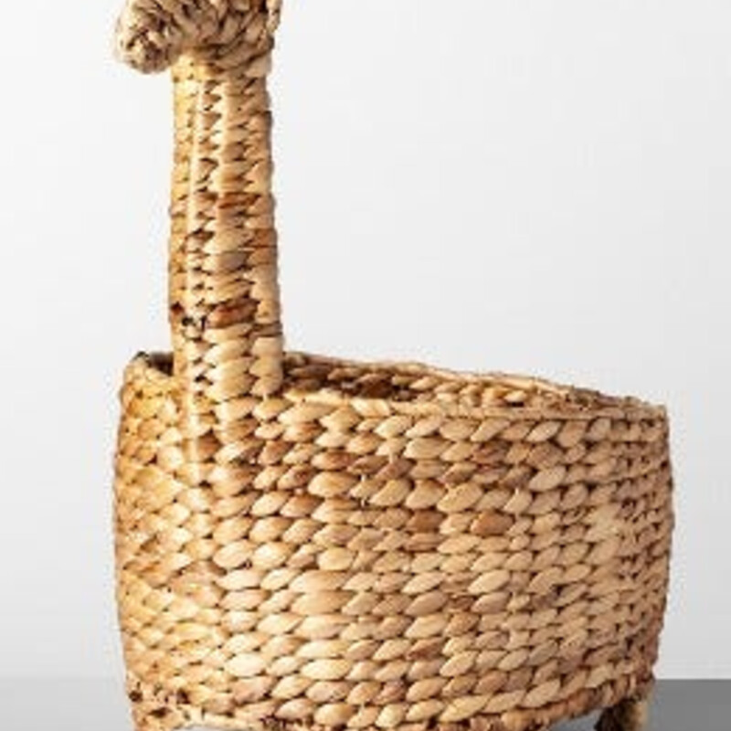 Opalhouse Woven Llama Storage Basket
Natural Water Hyacinth
Size: 12x13x22H
Crafted of a blend of water hyacinth and metal that is both functional and stylish.
