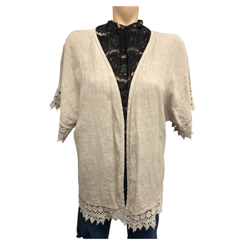 Terzo Millennio Linen Car, Brown, Size: O/S