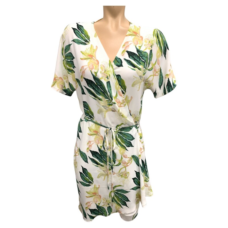Aritzia Babaton Dress, Grn/wht, Size: M