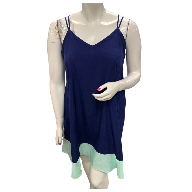 Neon Star, Nvy/grn, Size: L