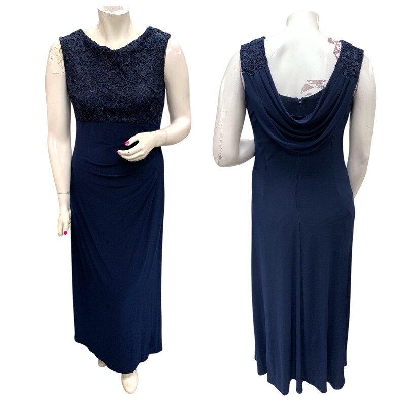 Alex Evenings S16, Navy, Size: XL