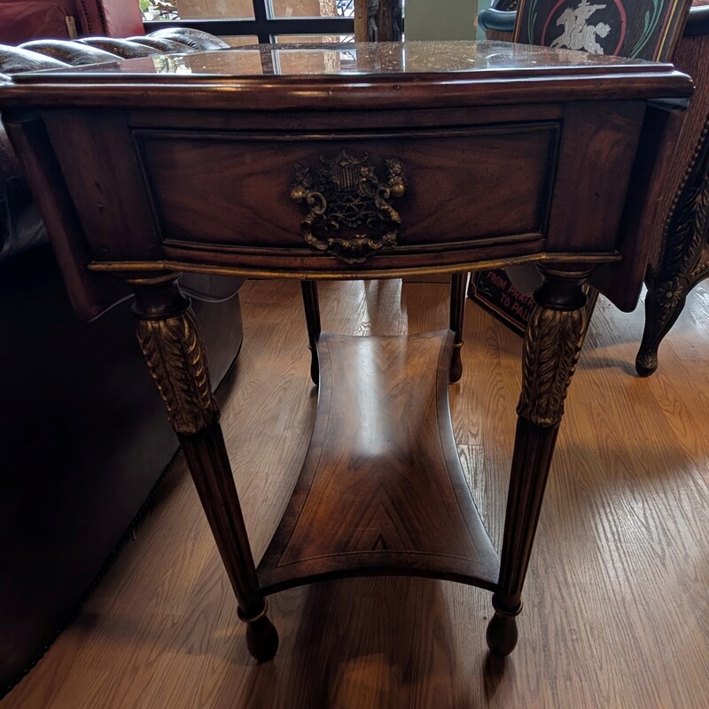 Theodore Alexander Accent Table, Drop Sides
18 x 34 x 30h
Drop Sides 11w Each