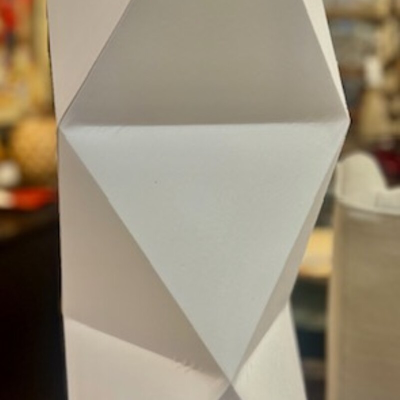 Fabric Slanted Table Lamp