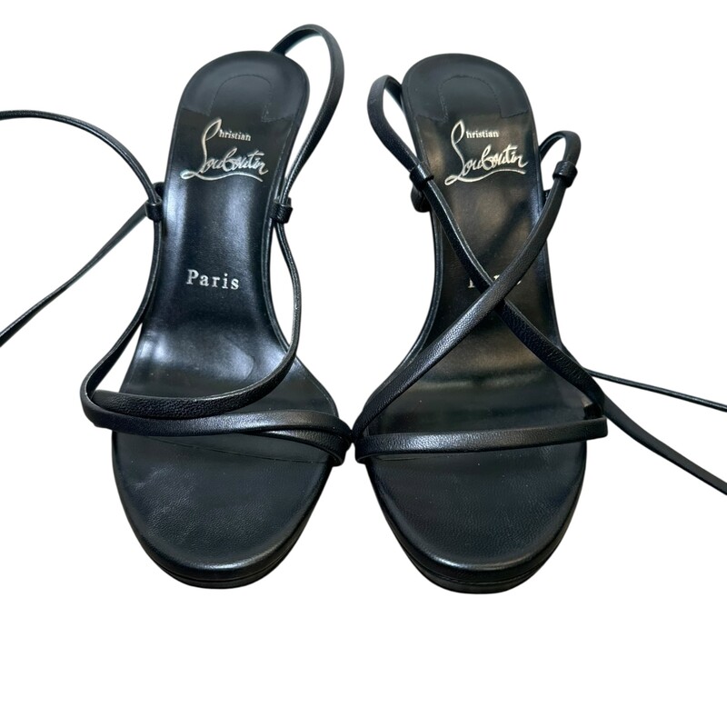 Christian Louboutin Nappa Leather Sekmeta alta 120

Size:  37

In very good condition. Some wear on soles. Very faint toe marks.

Does not come with original dust bag and box.
