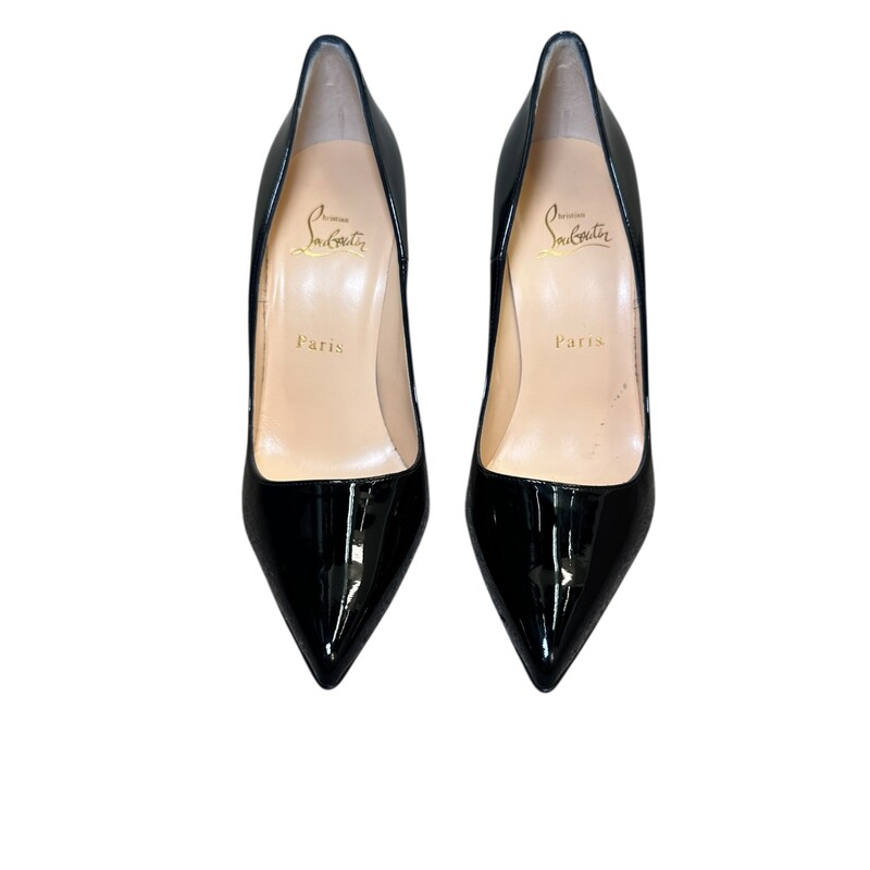 Louboutin So Kate 120<br />
<br />
Size: 38.5<br />
<br />
In excellent condition. Light scuffs to the bottom.<br />
<br />
Comes with the original dust bag and box.