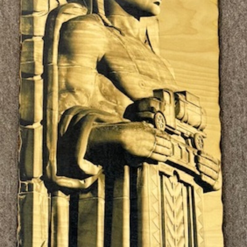 Artisan Guardian On Wood